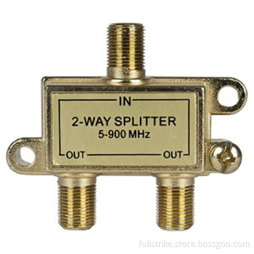 2 Way Horizontal TV 900MHz Economy Splitters
